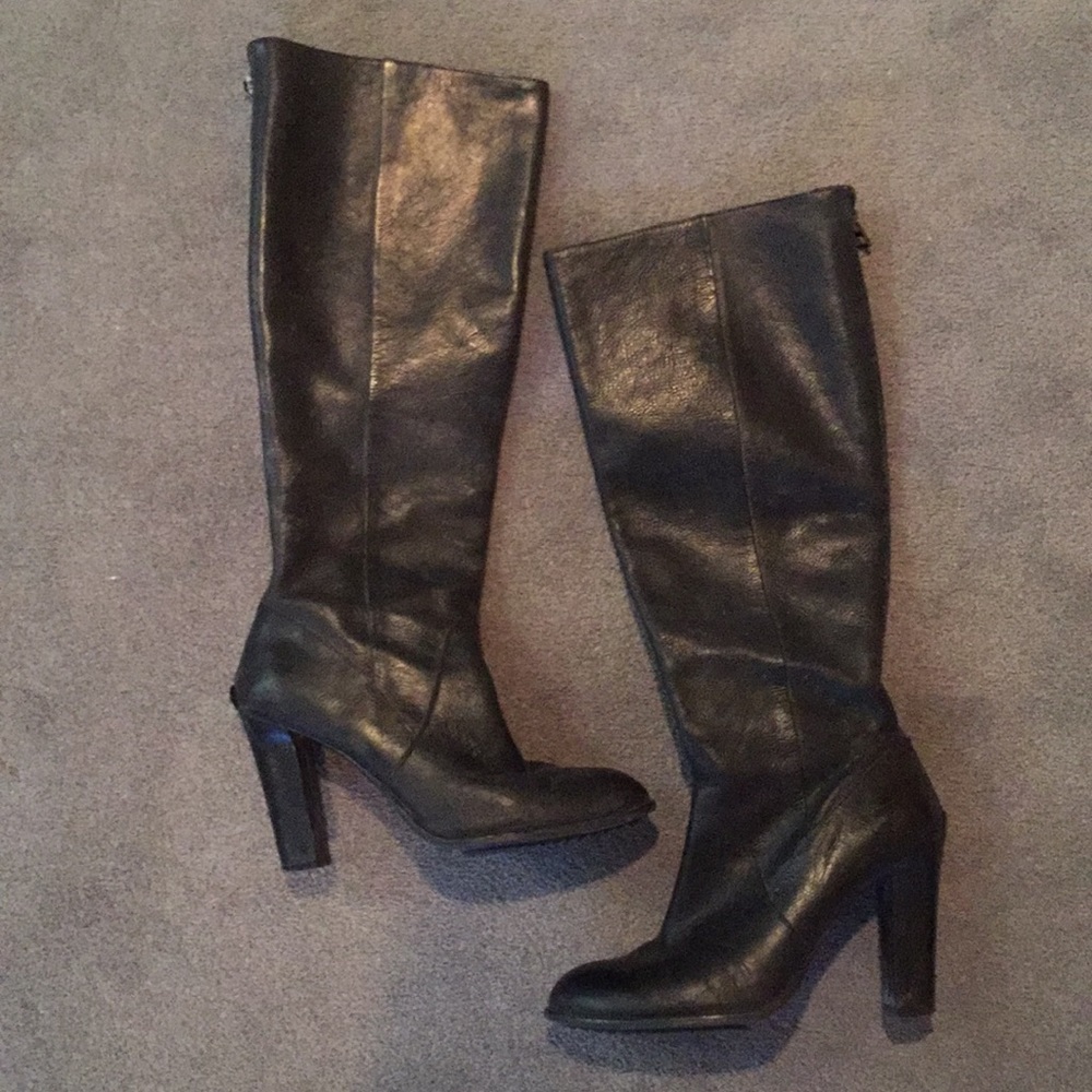Enzo Angiolini women’s black knee-high boots. Sz 8